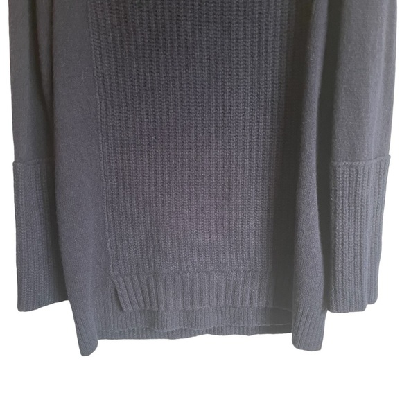 J Crew Wool Mockneck Tunic Sweater Navy Style H4391 - Picture 10 of 14